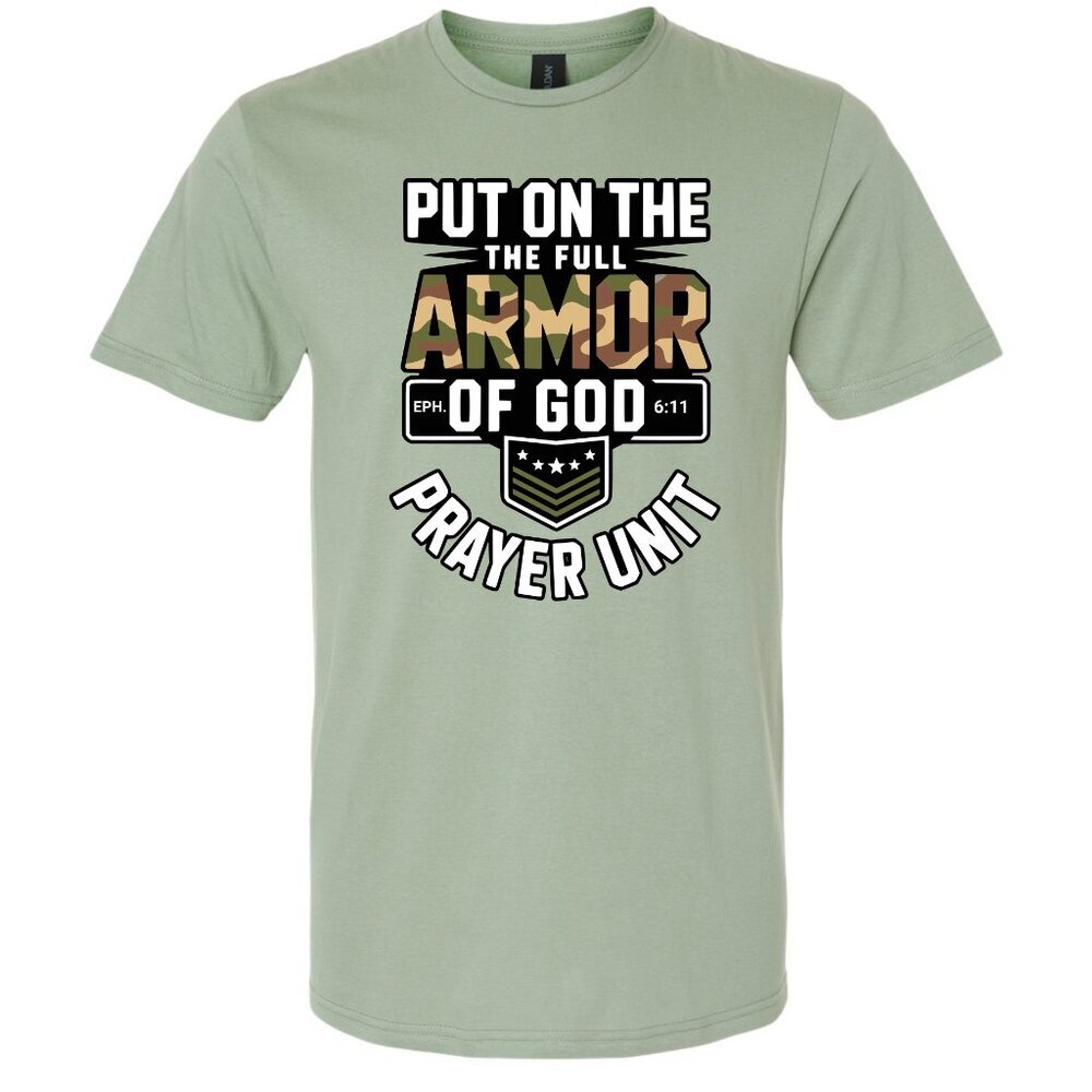 Put On The Full Armor of GOD Men's T-shirt Christian Jesus Christ T-Shirt